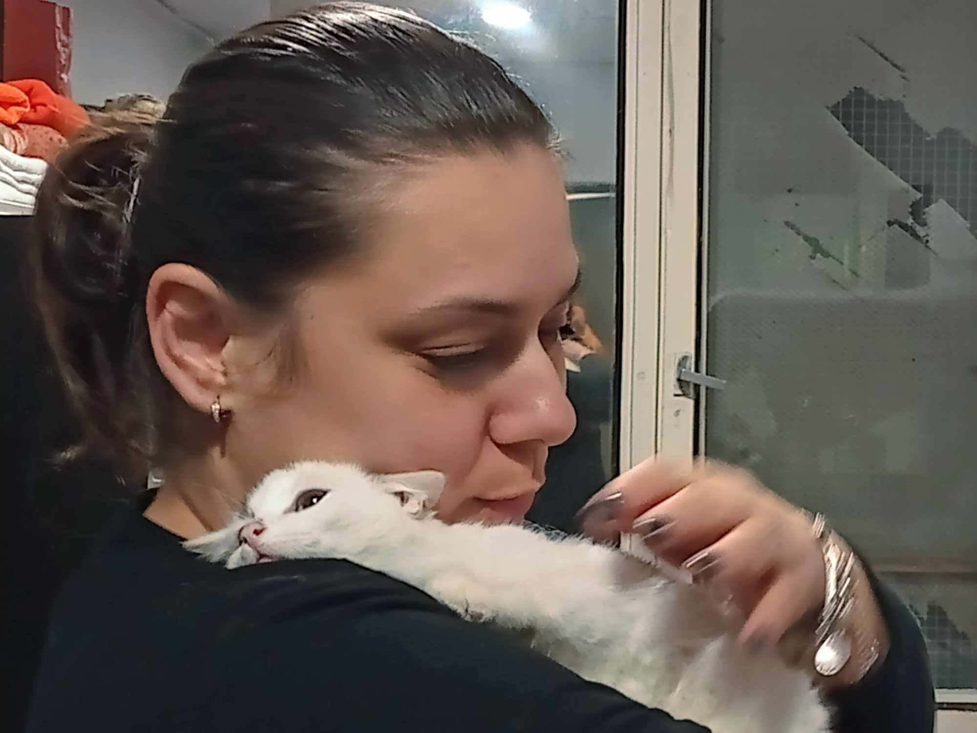 Andrea Hricová z RC Sloboda zvierat PO. Zdroj: Lenka Ménová