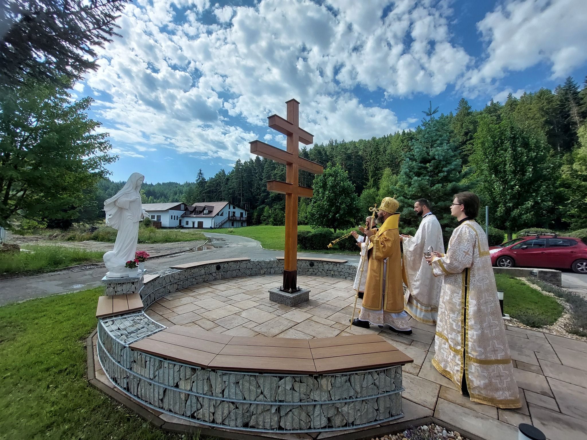 Park modlitby. Zdroj: Facebook/ Gréckokatolícka cirkev - Svit