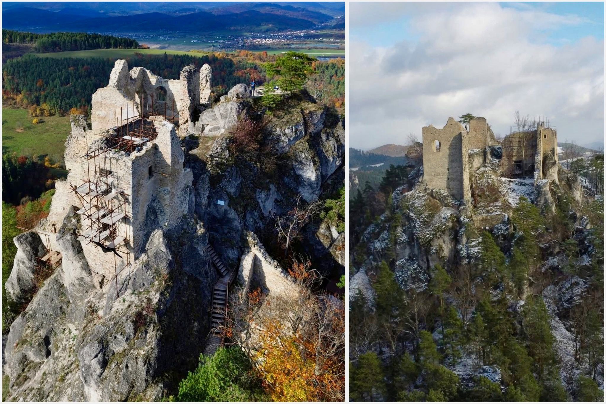 Hričovský hrad opravujú dobrovoľníci od roku 2010. Zdroj: FB/Hrad Hričov