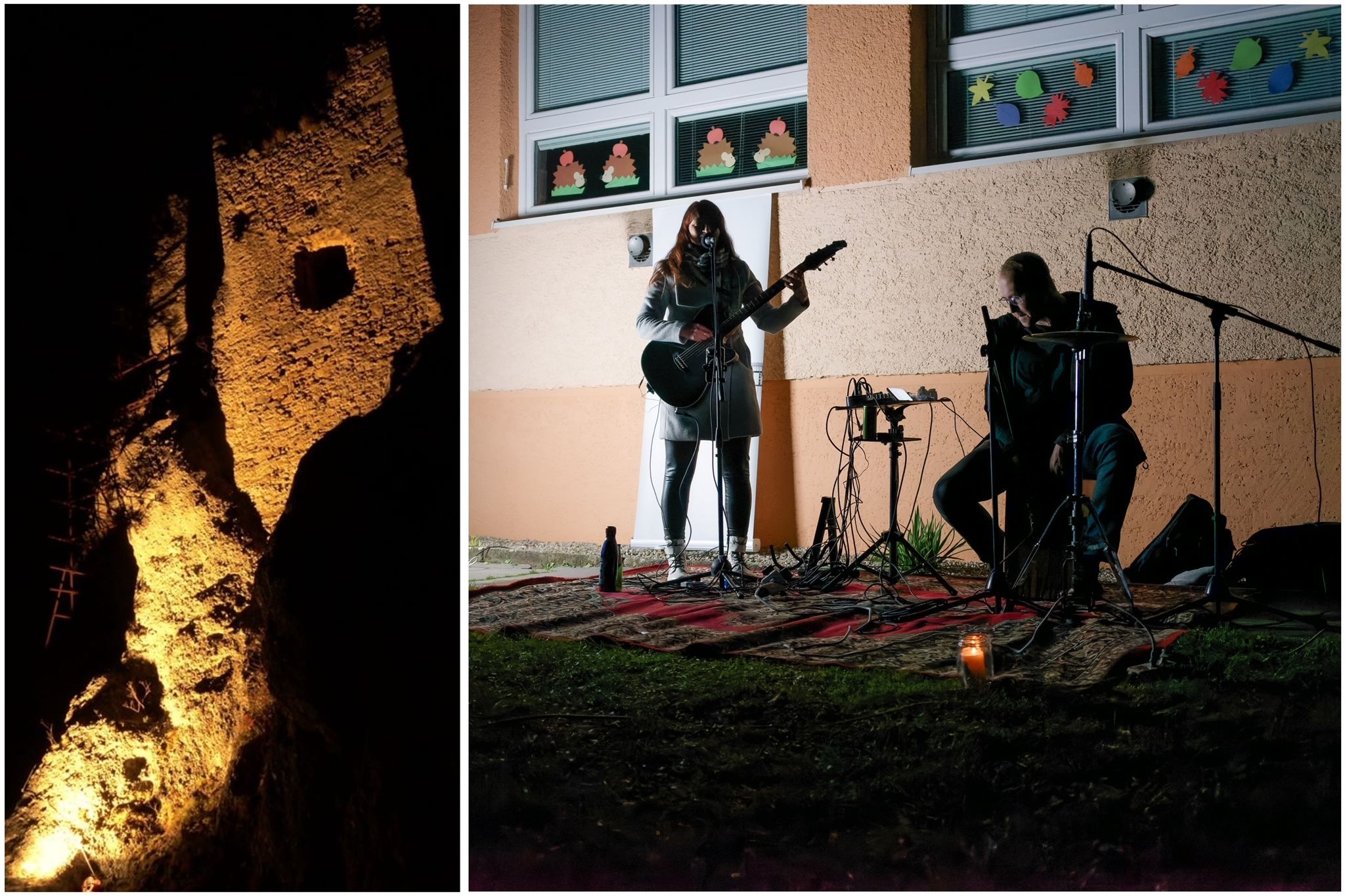 Súčasťou výstupu na nočný hrad bude aj koncert, ktorý sa uskutoční v Hričovskom Podhradí. Zdroj: ZPHH