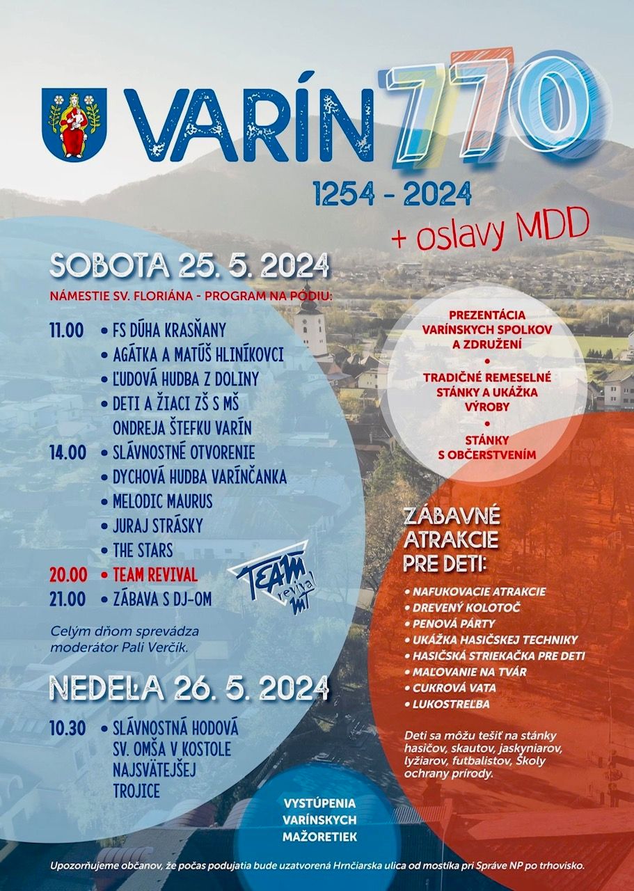 Zdroj: FB Obec Varín