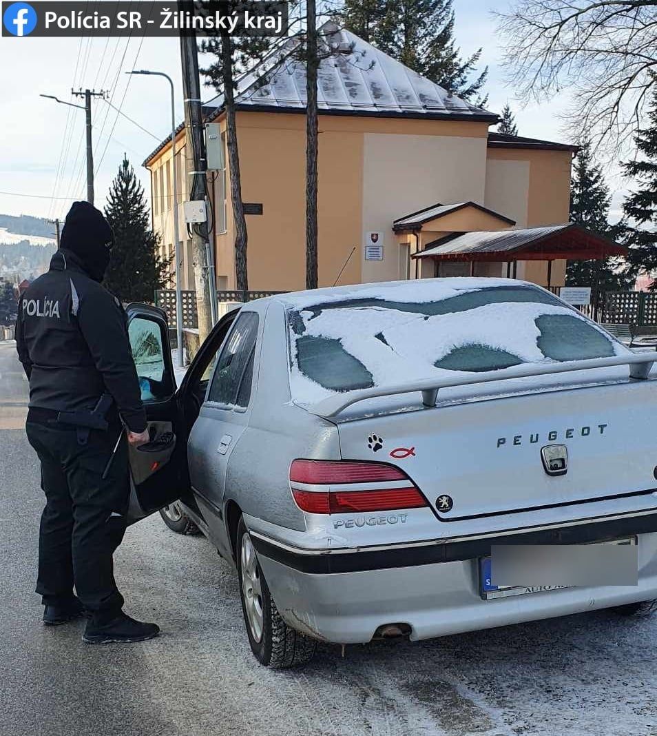 Foto: Facebook / Polícia SR - Žilinský kraj
