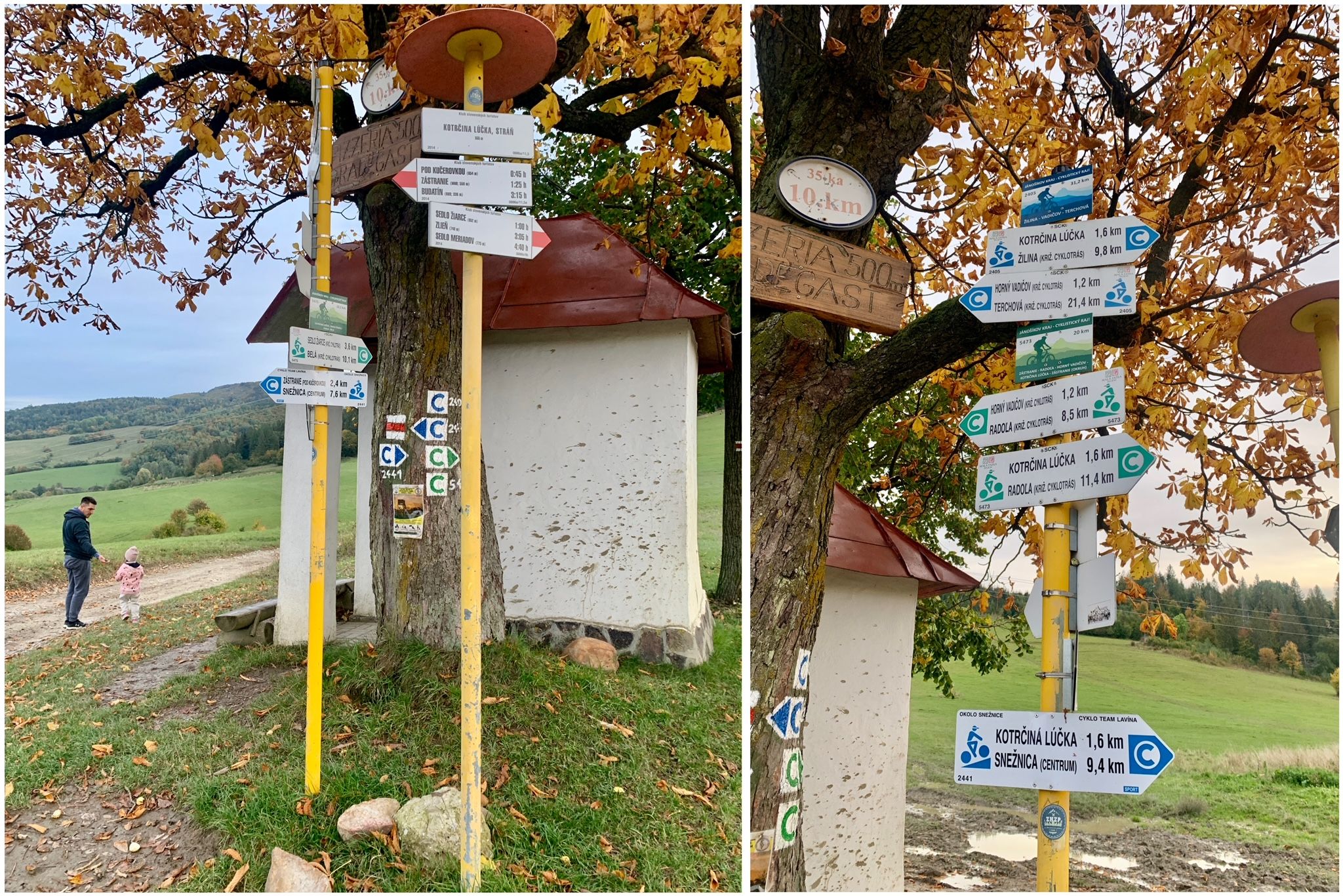 Turistickými a cyklistickými chodníkmi sa to tu priam hemží. Už sa len rozhodnúť, ktorým smerom sa vydať. Zdroj: zilina.sp21.sk