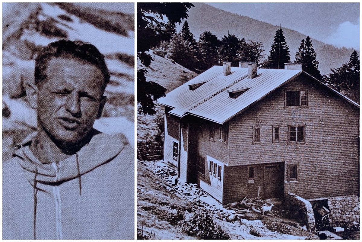 Prvým chatárom po požiari obnovenej chaty bol Gejza Burčík (na snímke), ktorý dohliadal aj na jej opätovnú výstavbu. 