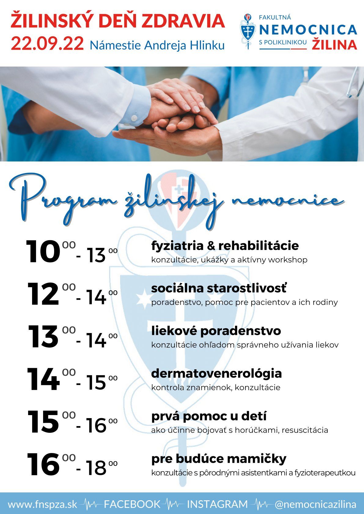 FNsP ZA_program žilinskej nemocnice na Žilinskom dni zdravia 2022.jpg