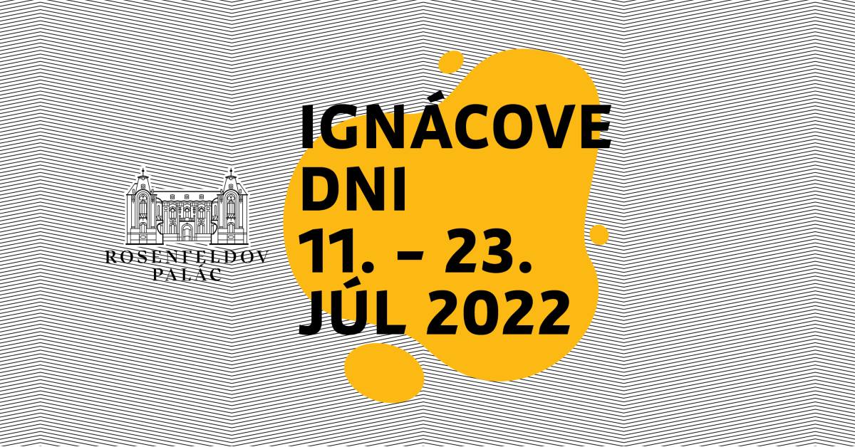 Festival Ignácove dni, Zdroj = Facebook:Rosenfeldov palác .jpg
