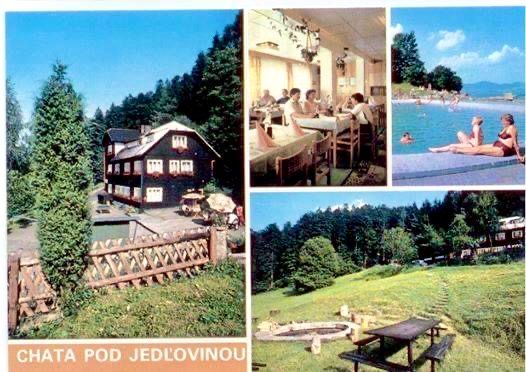 Toto je ona! Chata pod Jedľovinou a jej zlatá éra. Pohľadnica ako z katalógu, čo poviete? Snímka: FB obec Varín