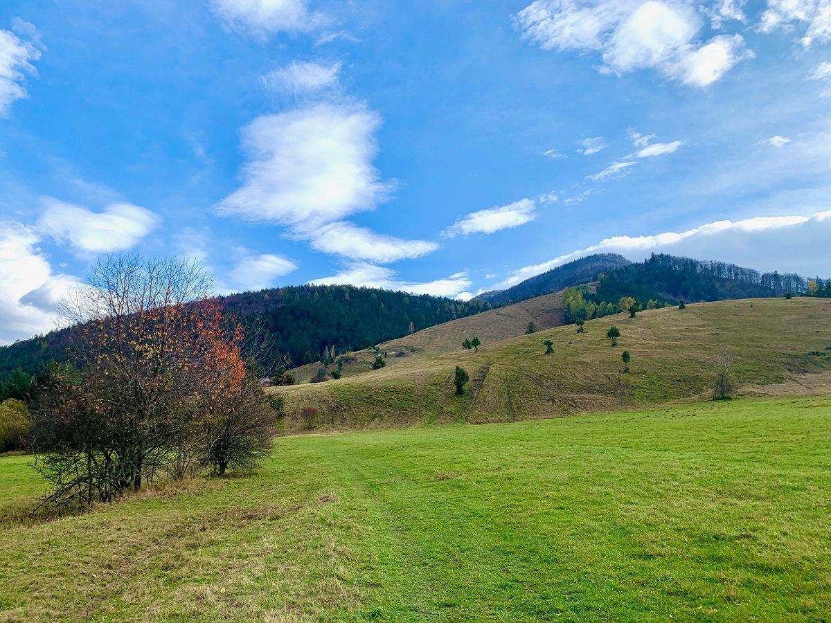 Je tu nádherne. Napravo vidíme Borovú.
