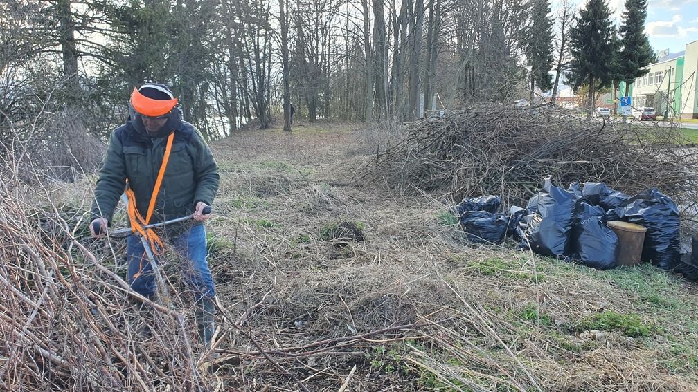 Kosenie skládky aby sa mohol vyzbierať zarasten ý odpad.jpg