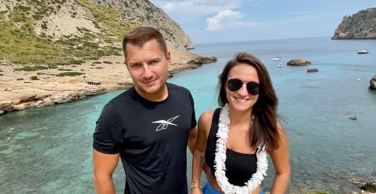 Michal a Dominika. Ich posledná spoločná foto pred úrazom