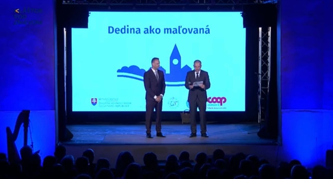 Odovzdávanie ocenení sa uskutočnilo v Kláštore pod Znievom foto obec.jpg