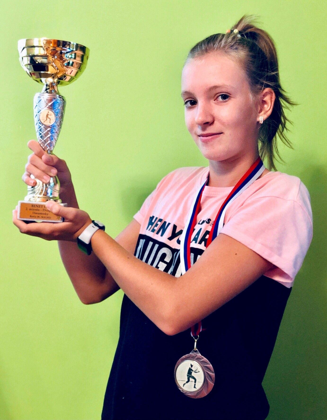 Súkromný archív Sofie Paukovej - Finálová účasť na turnaji dorasteniek.jpg