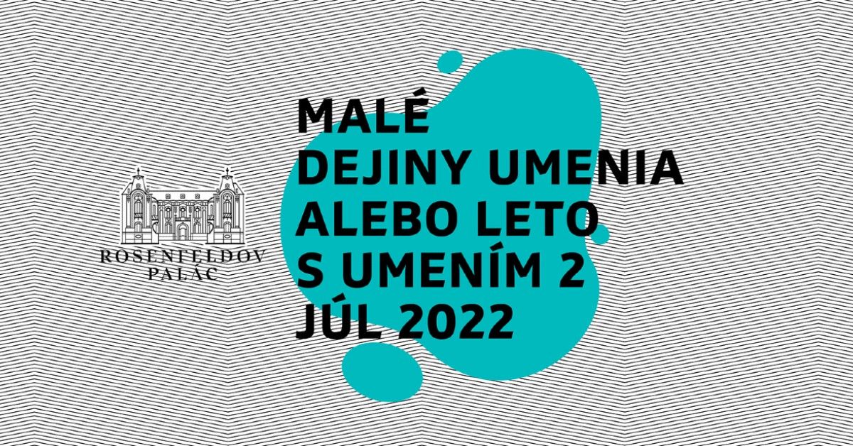 Tvorivé dielne Malé dejiny umenia, Zdroj = Facebook:Rosenfeldov palác.jpg
