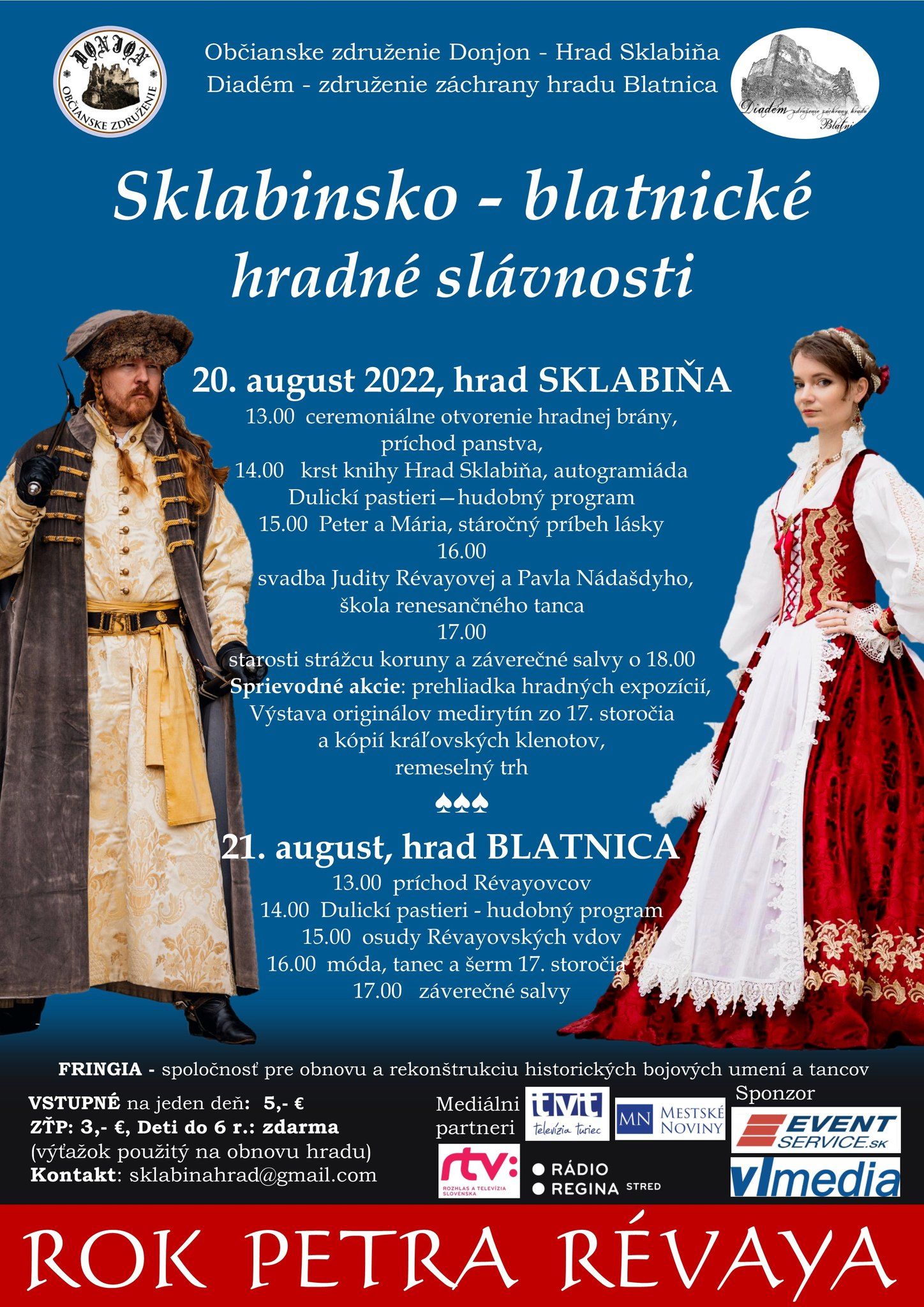 hradne slavonosti, zdroj = Facebook:Hrad Sklabiňa .jpg