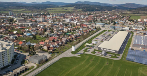 Nový Lidl v priemyselnej zóne vedľa sídliska Úvažie. Vizualizácia: Enviroportál