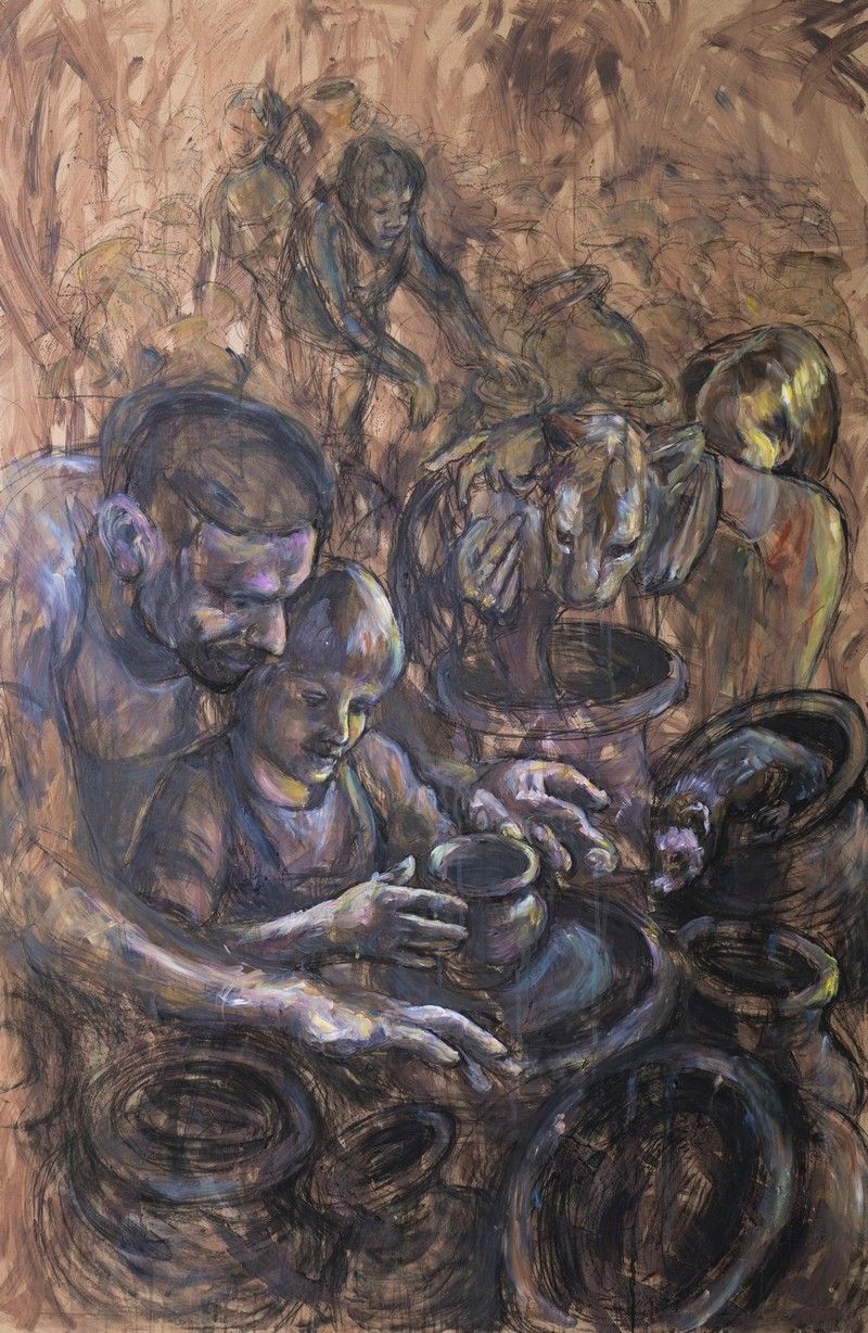 obraz Džbány, 140x95, akryl.jpg