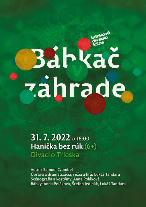 plagat Bábkač v záhrade, 31.7. 2022 divadlo Trieska.jpg