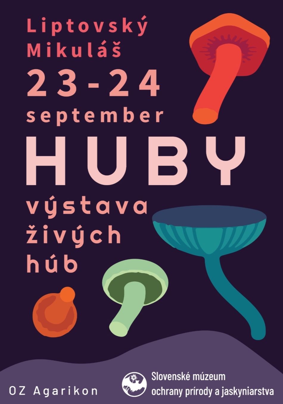 vystava huby, zdroj = facebook:slovenske muzeum ochrany prirody a jaskyniarstva .jpg